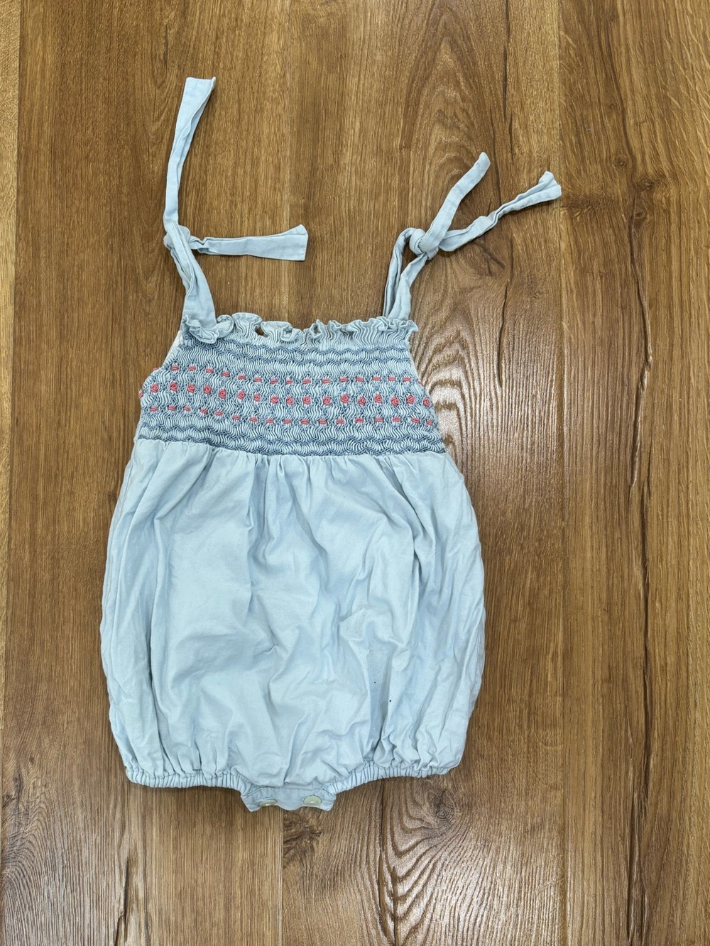 Pepa London Baby Smocked Bubble Romper